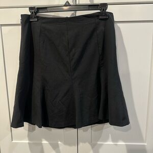 Express Black Mini A-Line Skirt for Work
